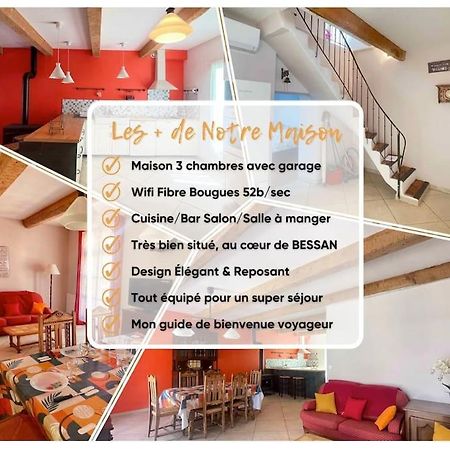 Harmonia Lm Patrimoine Villa Bessan Dış mekan fotoğraf
